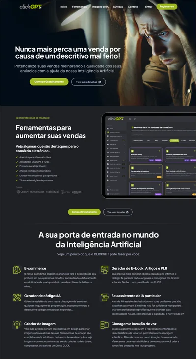 Landing Page